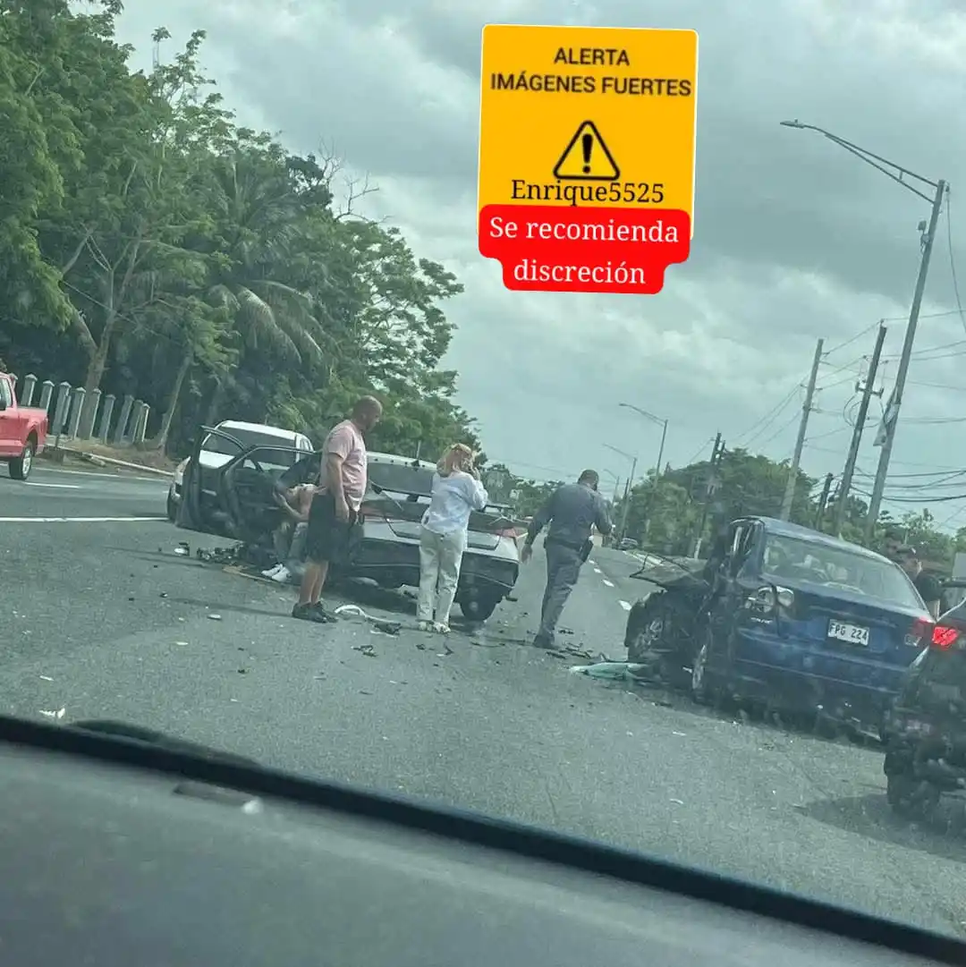 Image from Enrique 5525  News🌎 🇵🇷: [ACCIDENTE] De carácter  fatal, 167 casi llegando a Rexville en Bayamó...