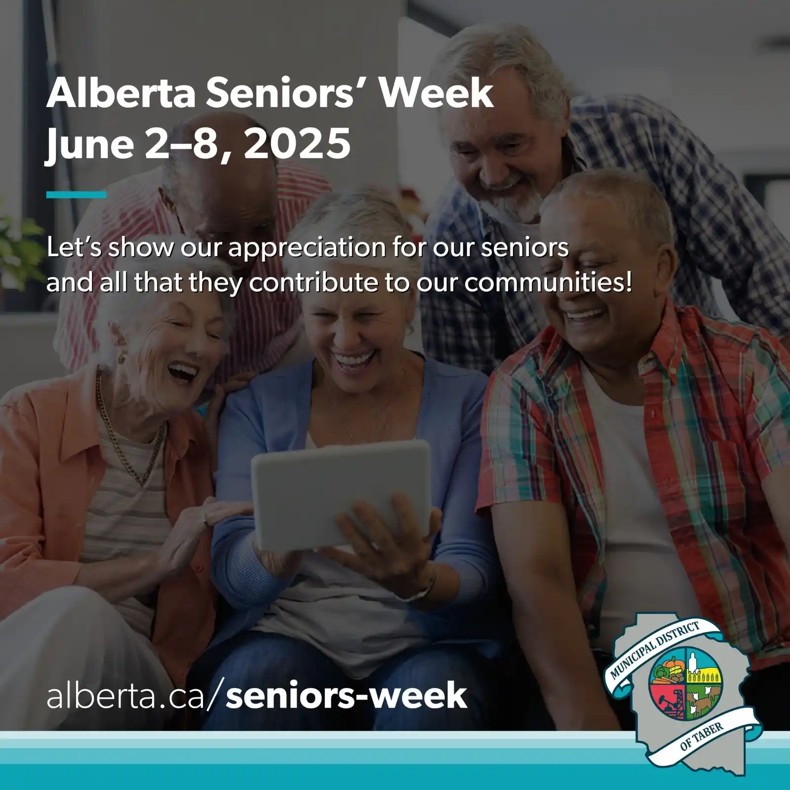 Image from Municipal District of Taber: *Alberta Seniors' Week | June 2–8, 2025* This week, the MD of Taber p...