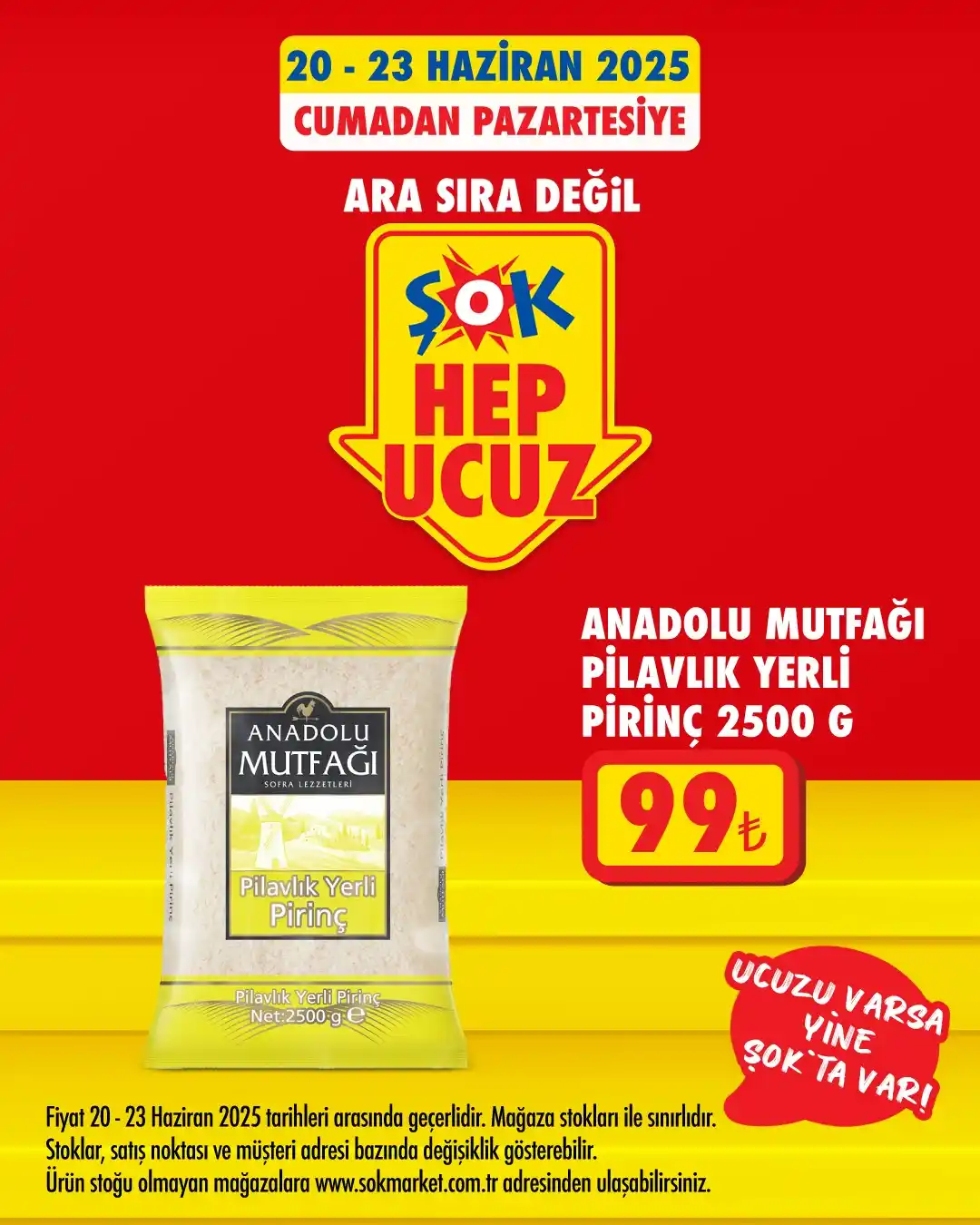 Image from Şok Marketler: Ara sıra değil ŞOK hep ucuz! 💛 Cüzdanınızı düşünen fiyatlarla ucuz al...