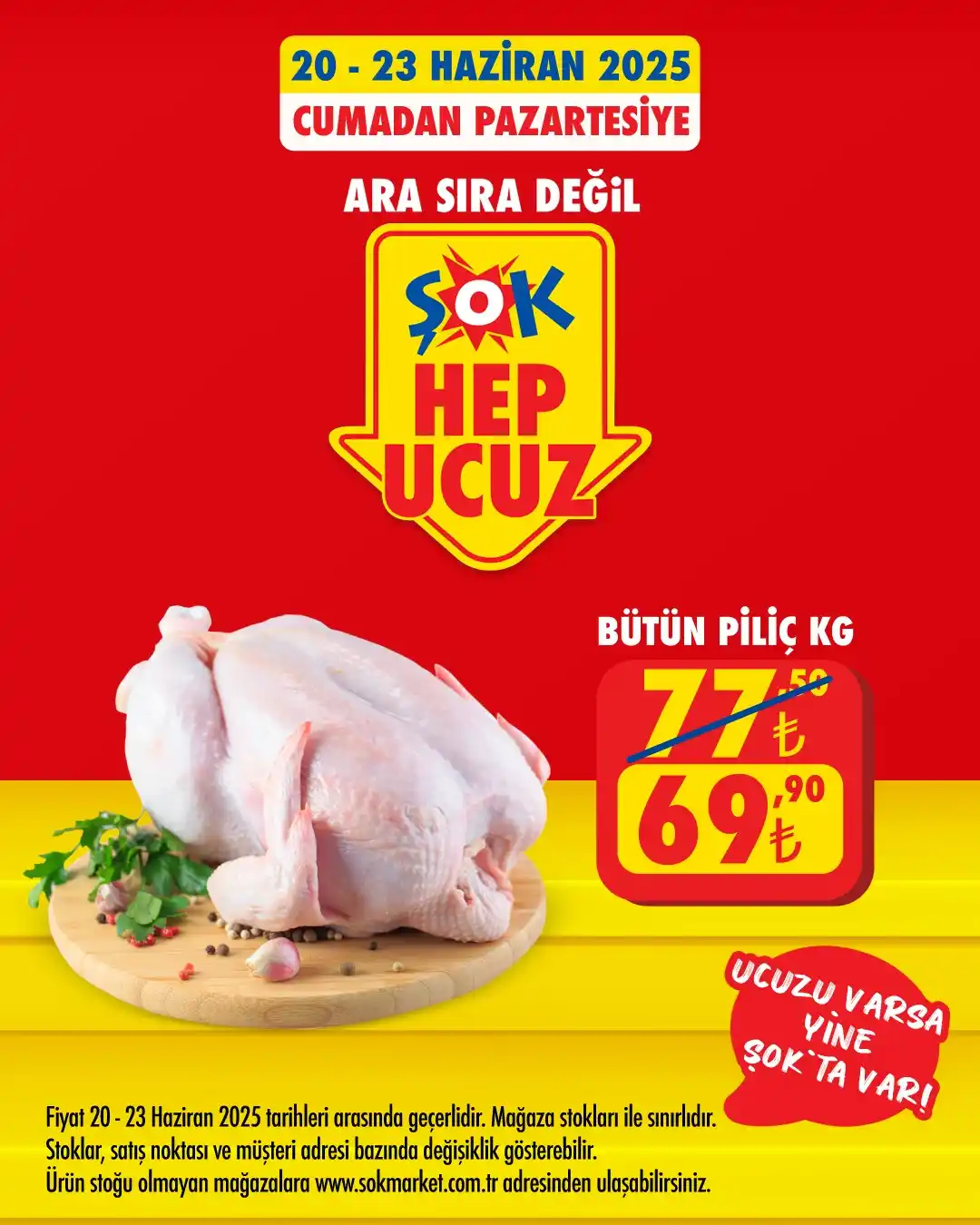 Image from Şok Marketler: Ara sıra değil ŞOK hep ucuz! 💛 Cüzdanınızı düşünen fiyatlarla ucuz al...