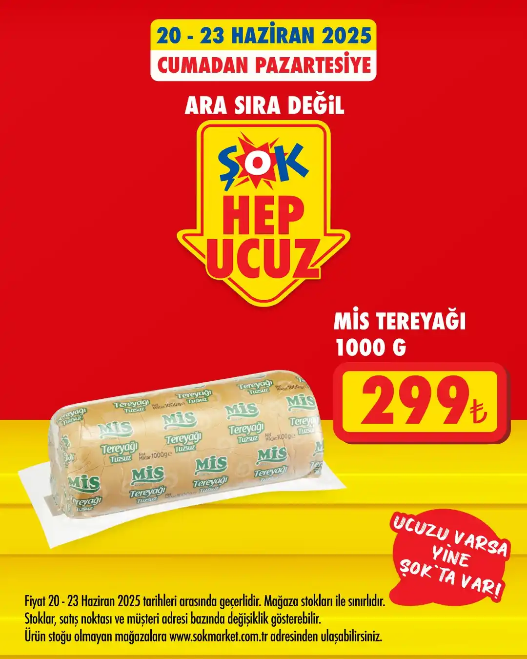 Image from Şok Marketler: Ara sıra değil ŞOK hep ucuz! 💛 Cüzdanınızı düşünen fiyatlarla ucuz al...