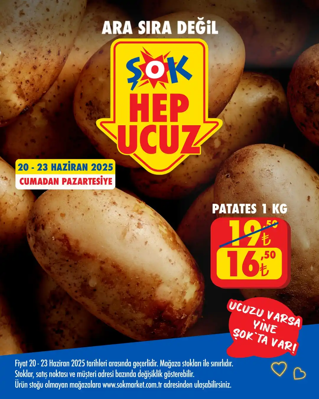 Image from Şok Marketler: Ara sıra değil ŞOK hep ucuz! 💛 Cüzdanınızı düşünen fiyatlarla ucuz al...