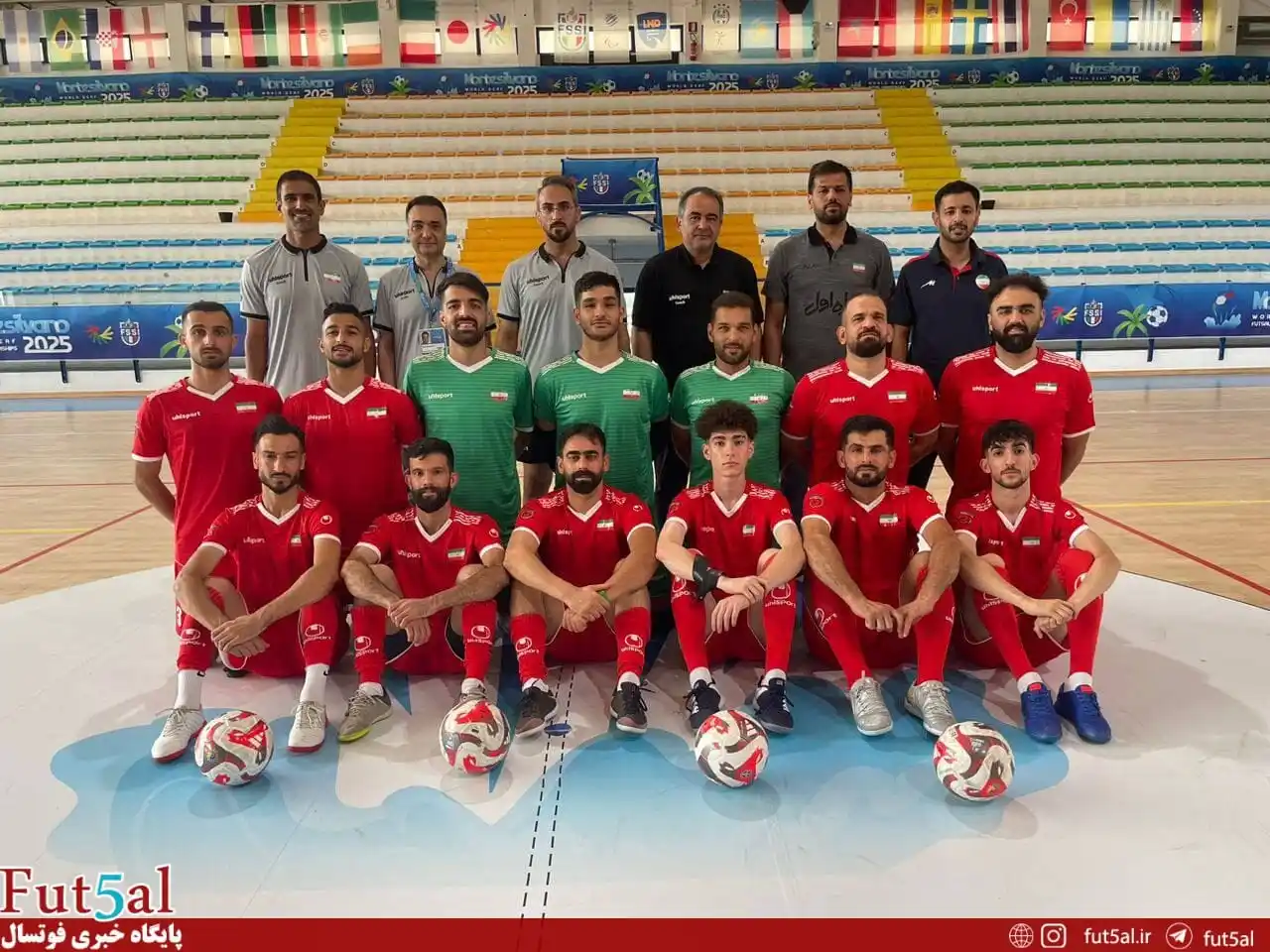 Image from Fut5al.ir: ایران با گلباران انگلیس صدرنشین ماند؛ تثبیت اقتدار فوتسال ناشنوایان در...