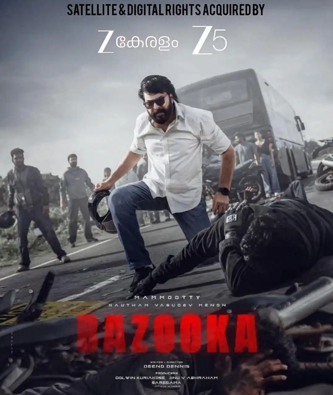 Image from MOVIE HOUSE: Bazooka Satellite & Digital Rights Acquired By ZeeKeralam & ZEE5...