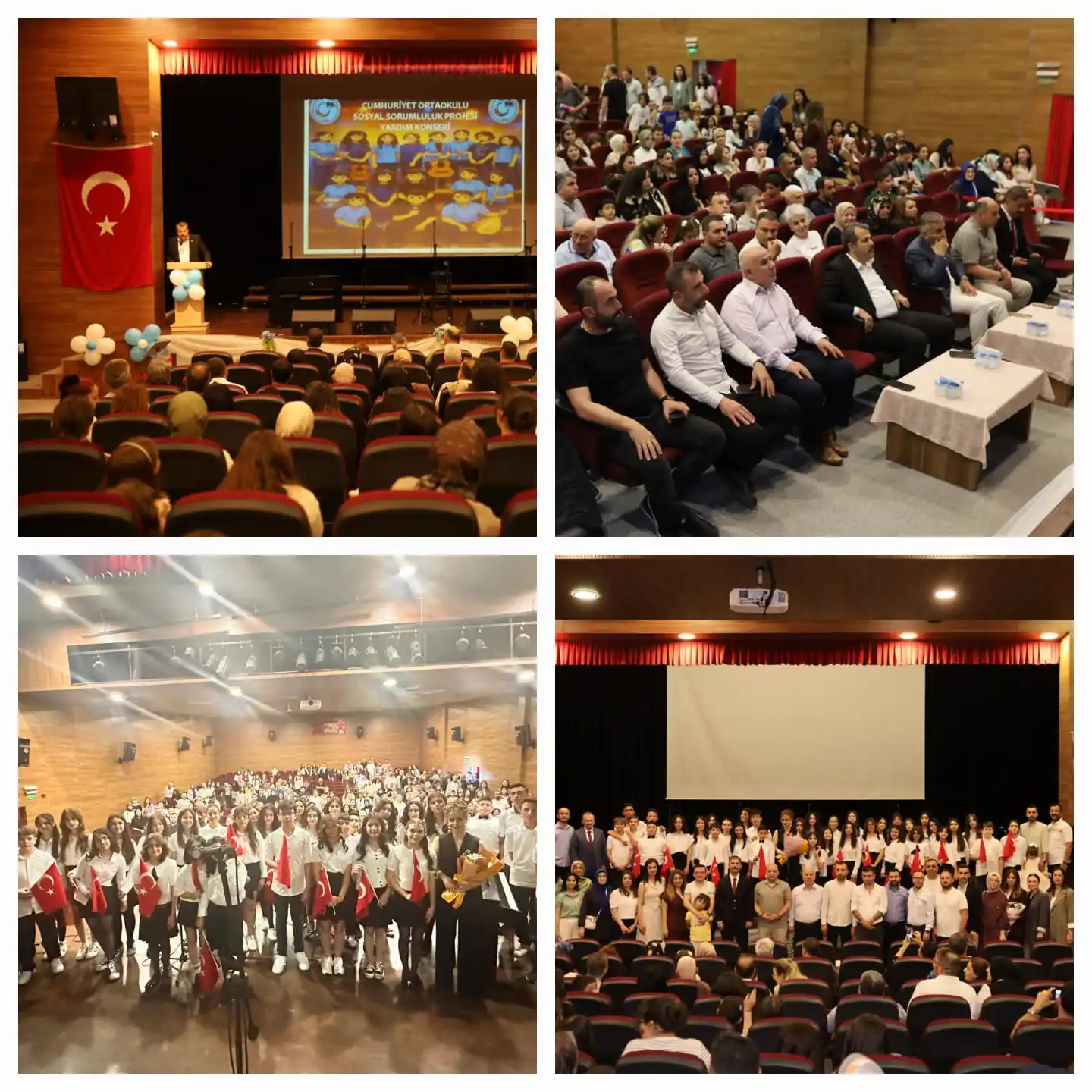 Image from Vezirköprü İlçe Milli Eğitim Müdürlüğü: *🎶 BİR NEFES UMUT, BİR NOTA SEVGİ 🎶*  Cumhuriyet Ortaokulu tarafında...