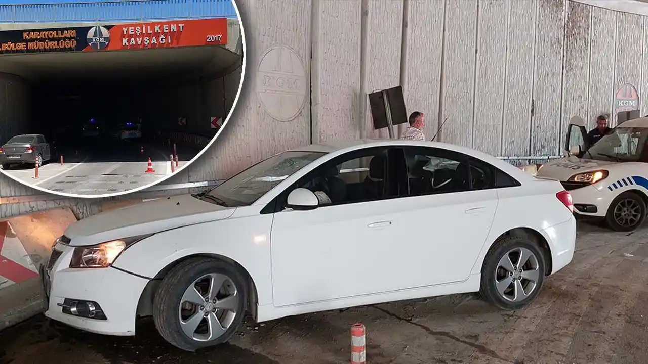 Image from Türkiye Gazetesi: Bu alt geçide dikkat! Mezuniyet törenine giden aile kaza yaptı, üniver...