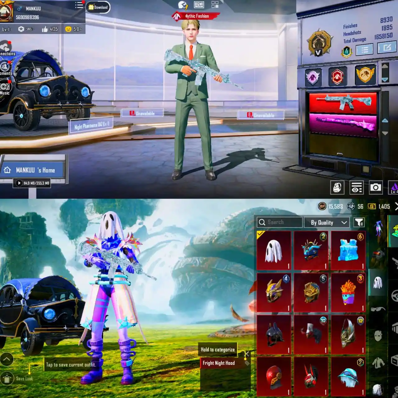 Image from 🇮🇳 𝗠𝗔𝗬𝗔𝗡𝗞 𝗛𝗨𝗕 🇮🇳: *🔺CHEAPEST GC MAX WITH MYTHIC FASHION🔺* ~*LVL 71 + 60 MF + VIOLET H...