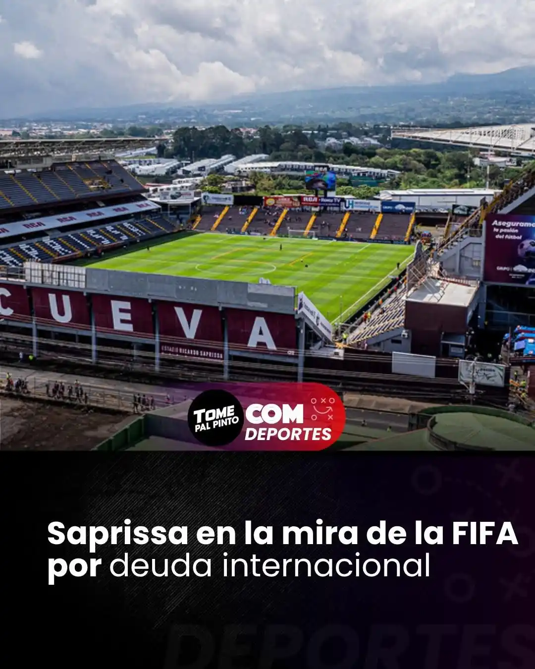 Image from Tome pal pinto : El club tico enfrenta un tortón fuera del país: https://tomepalpinto.c...