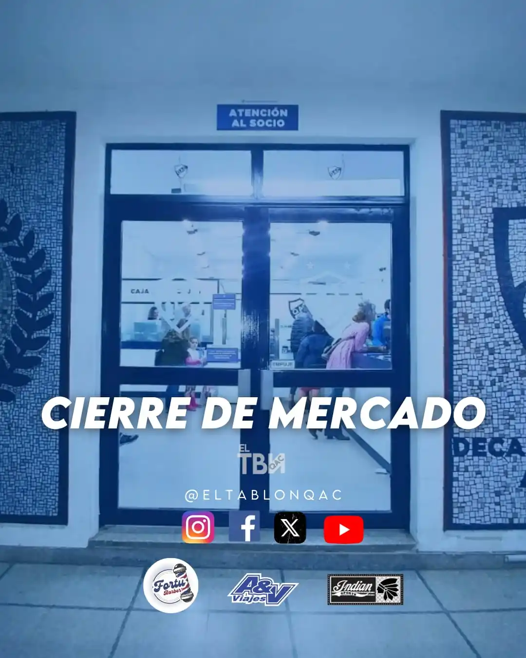 Image from ELTBN (El Tablón QAC): 📝 En el cierre del mercado de pases, Quilmes apura gestiones hasta úl...
