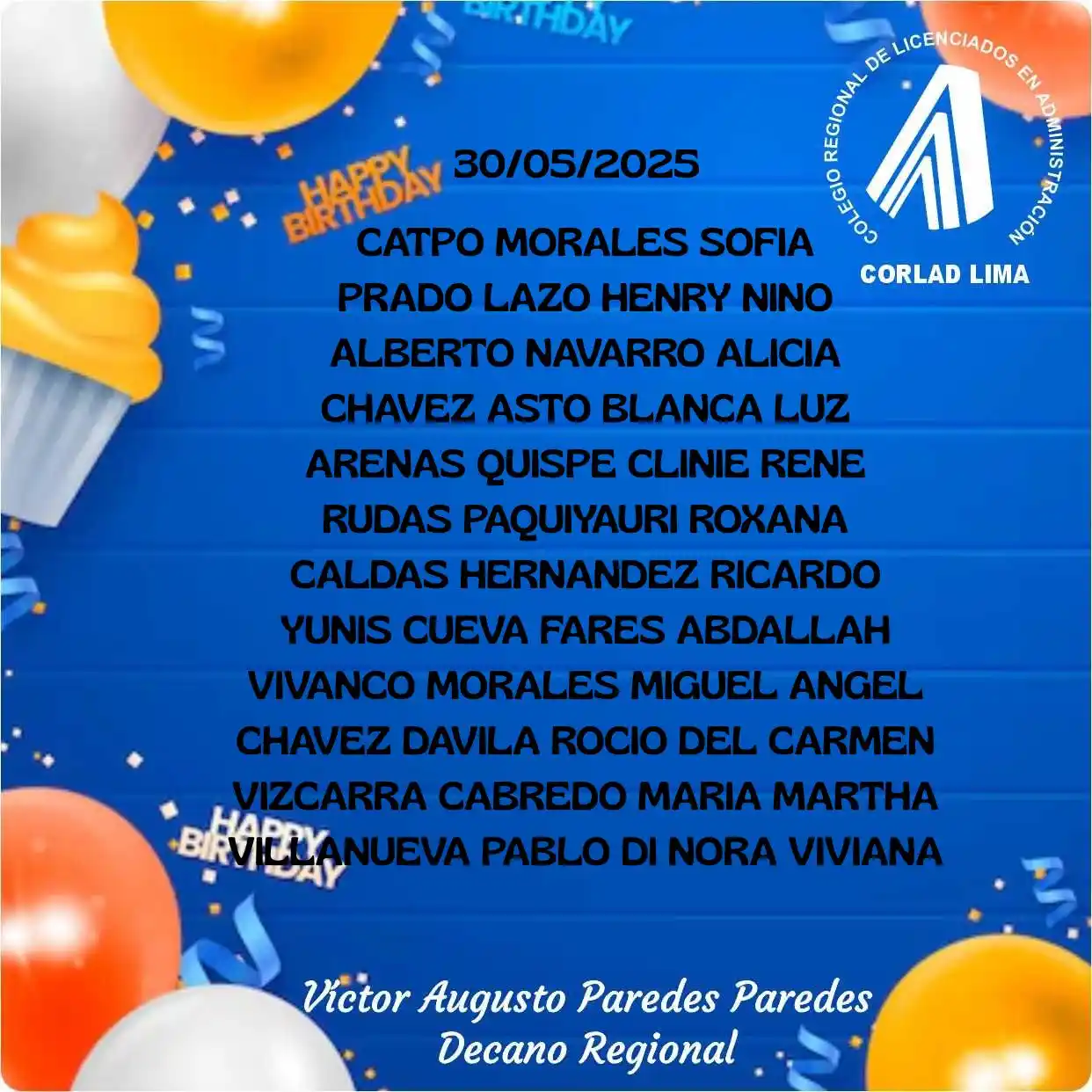 Image from CORLAD LIMA: Hay momentos que nos llena de alegría y emoción, hoy es uno de ellos; ...