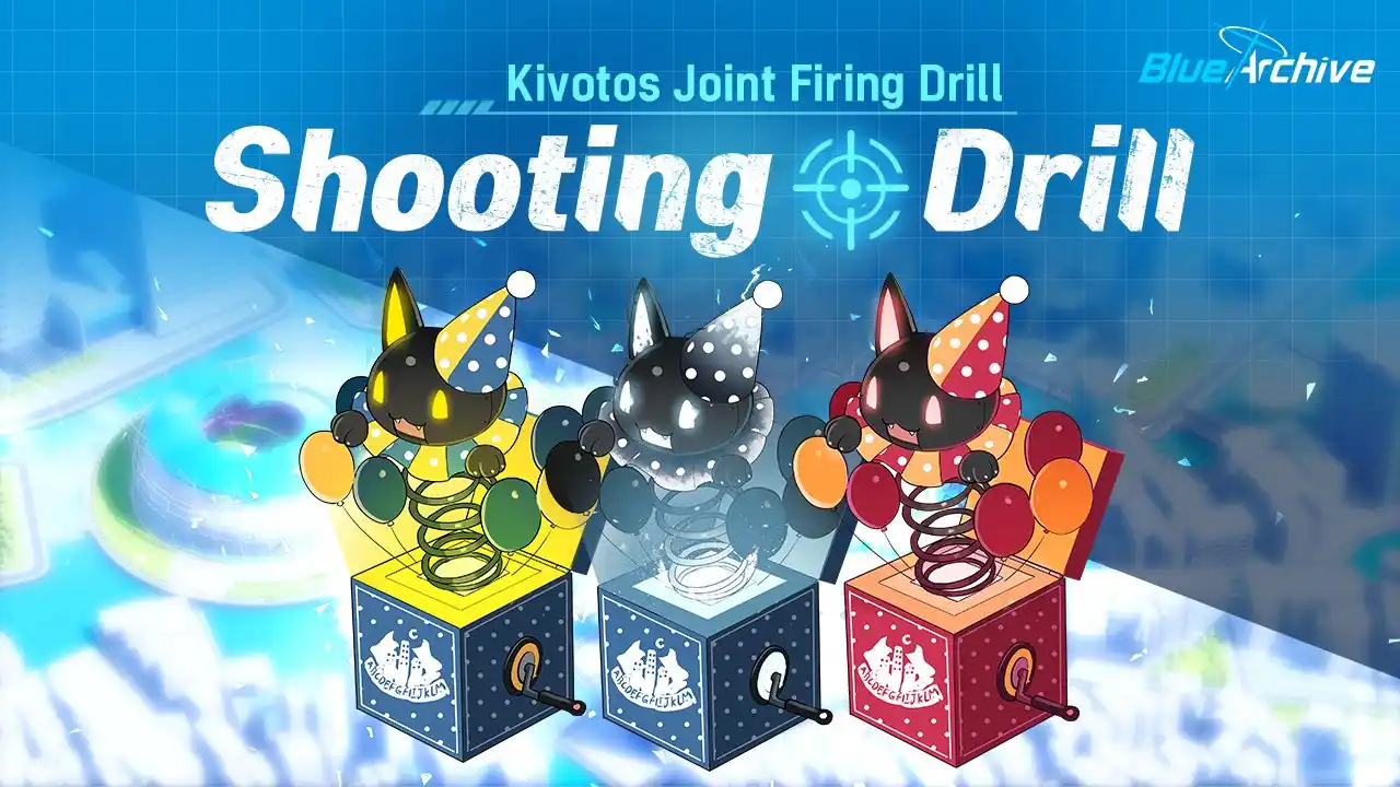Image from Blue Archive Indonesia: *[Joint Firing Drill Preview]*  Joint Firing Drill (Shooting Drill) ak...