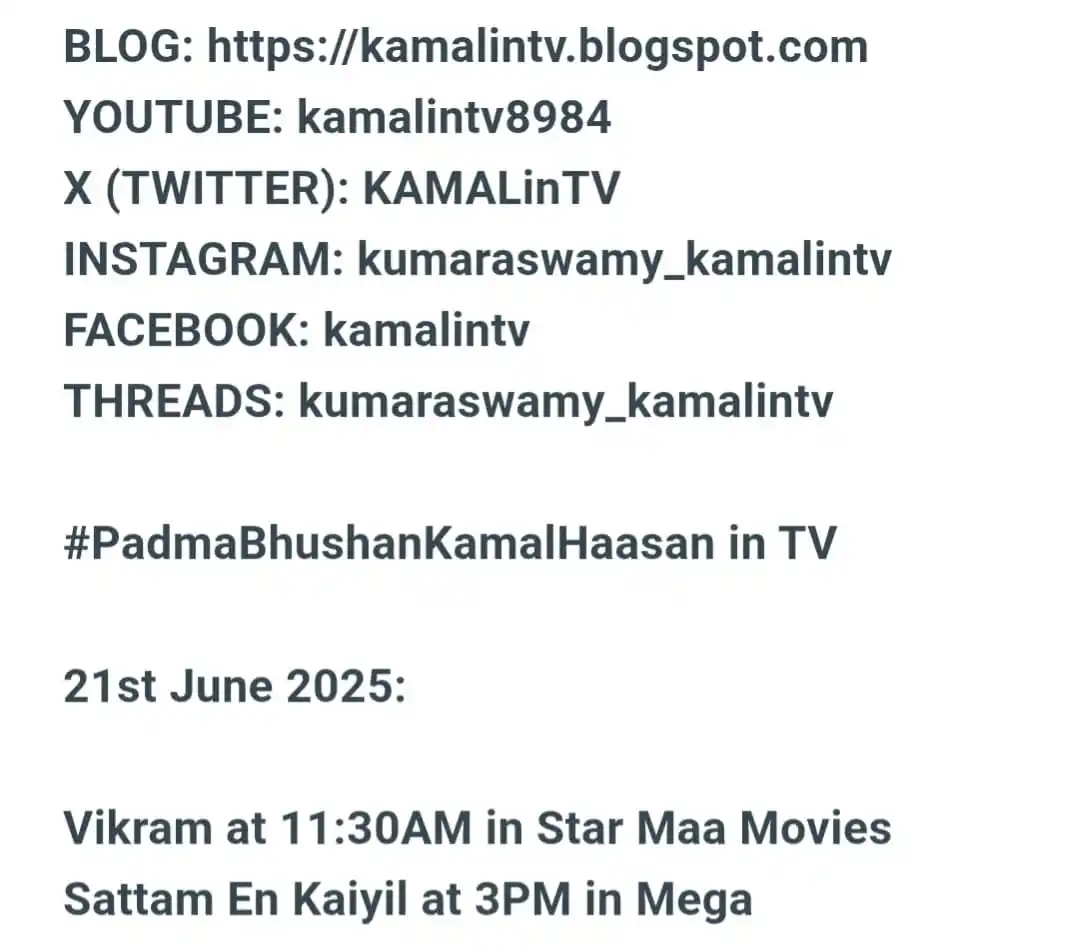 Image from Kamal Haasan In TV: <a class="text-blue-500 hover:underline cursor-pointer" href="/hashtag...