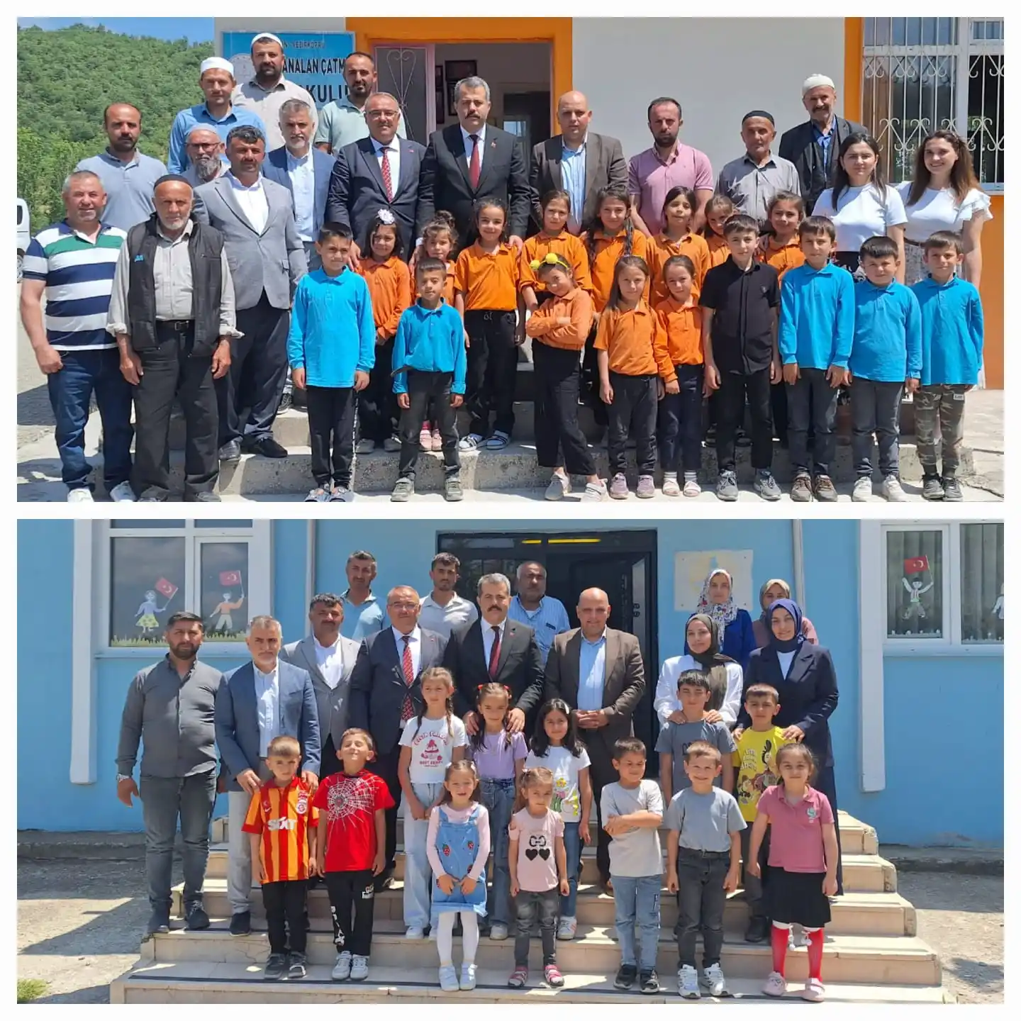 Image from Vezirköprü İlçe Milli Eğitim Müdürlüğü: Kaymakamımız Sayın Özgür Kaya, İlçe Milli Eğitim Müdürümüz Sayın Resül...