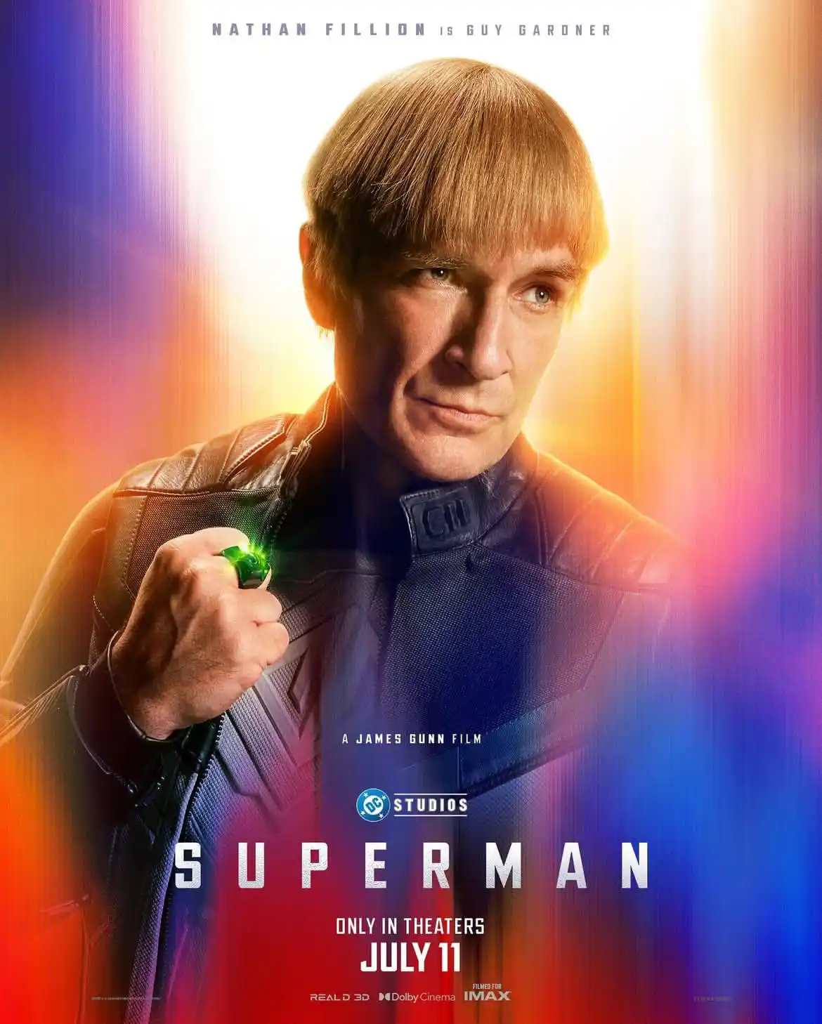 Image from Geek-Otaku: *Les affiches pour Green Lantern (Guy Gardner), Mr. Terrific et Hawkgi...