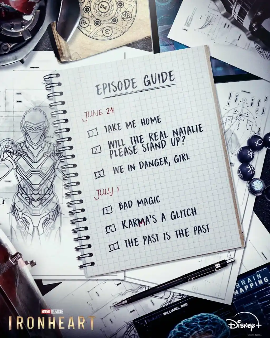 Image from Geek-Otaku: *Les trois premiers épisodes de la série ‘IRONHEART’ sortiront le 25 j...
