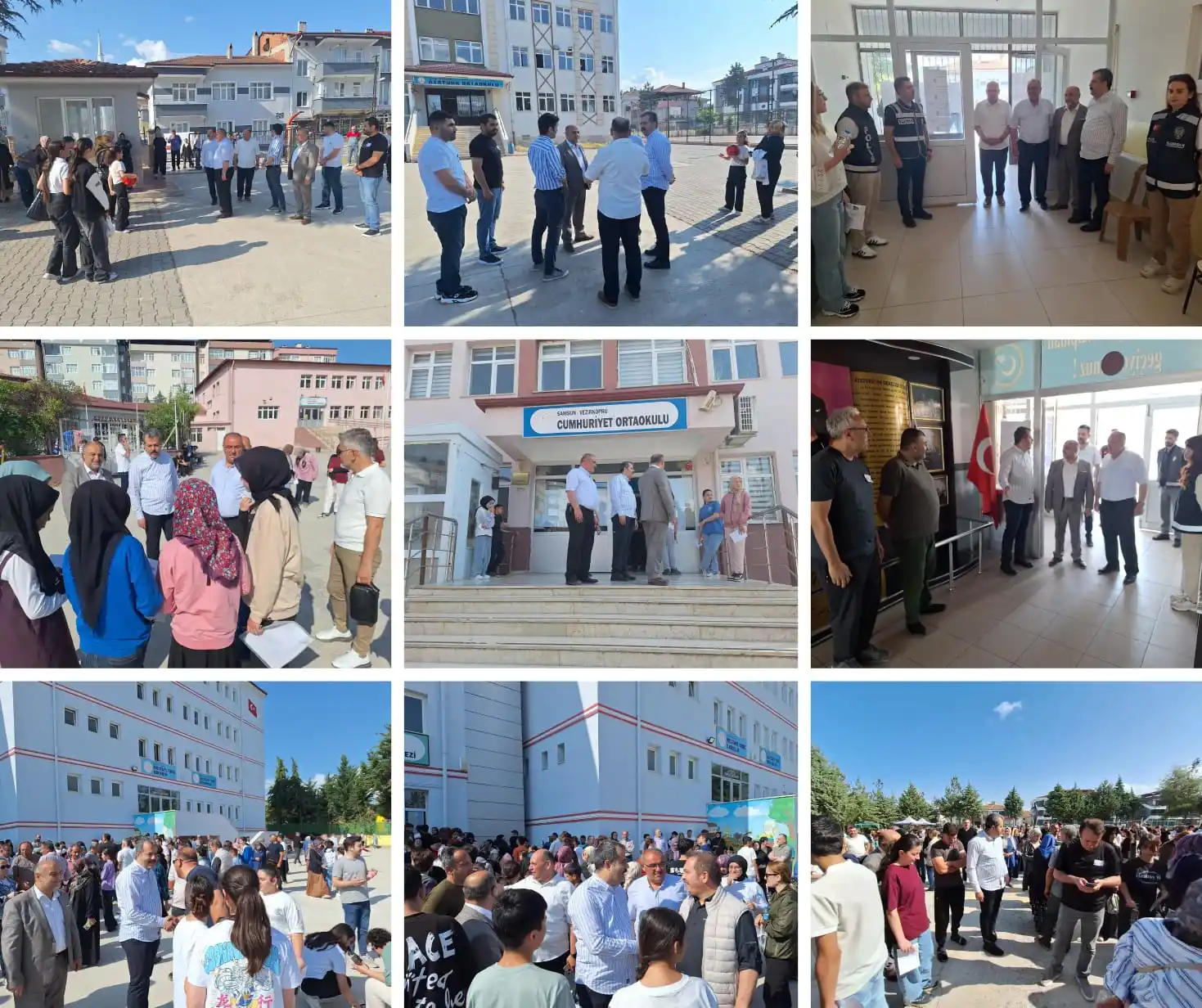 Image from Vezirköprü İlçe Milli Eğitim Müdürlüğü: 📌 LGS Merkezi Sınav Merkezlerine Ziyaret  Kaymakamımız Sayın Özgür Ka...