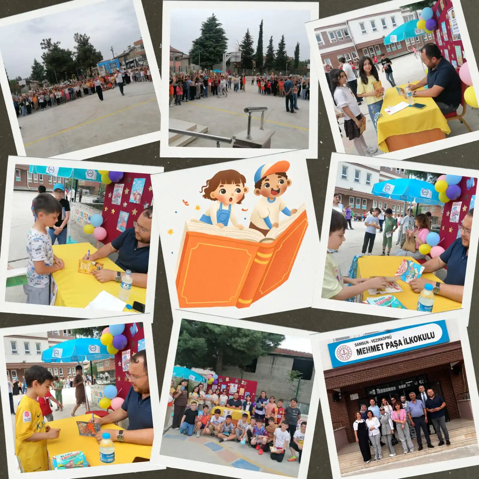 Image from Vezirköprü İlçe Milli Eğitim Müdürlüğü: Mehmet Paşa İlkokulu’nda Kitaplarla Dolu Bir Gün Samsun İl Milli Eğit...