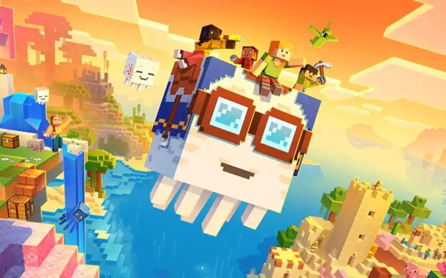 Image from Xbox Universe: Minecraft: Edição Java e Bedrock agora otimizado para Xbox Series X|S!...