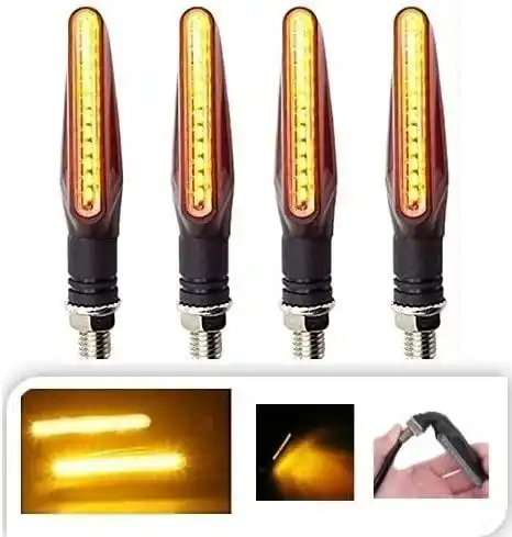 Image from 💥 Loot Deals India 🔥 | Amazon ⚡ Flipkart 🛍️ Myntra 💃 Meesho 💸 Offers 🤑 Coupons 🎁 Discounts 🛒: 🔥🔥Original Waterproof SMD KTM Style Indicators (Amber, Pack Of 4) ...