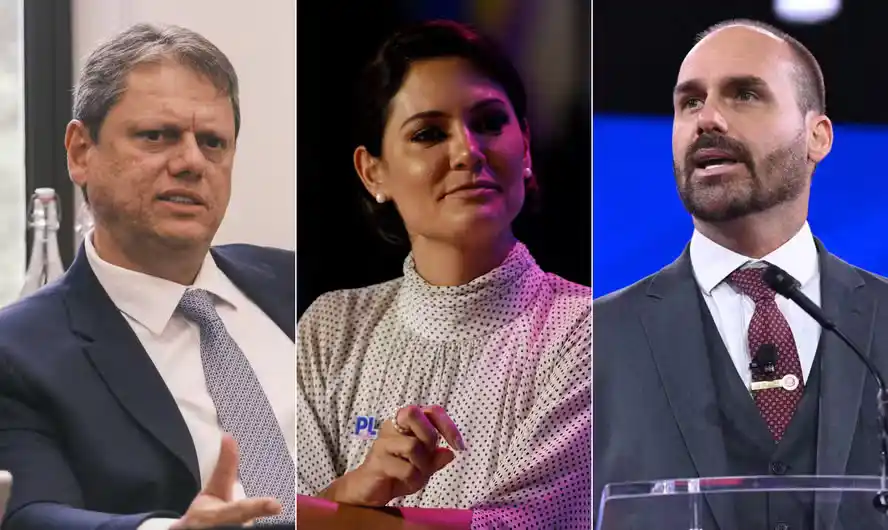Image from O GLOBO - Malu Gaspar: *Preferência por Michelle no bolsonarismo atropela Tarcísio e Eduardo,...