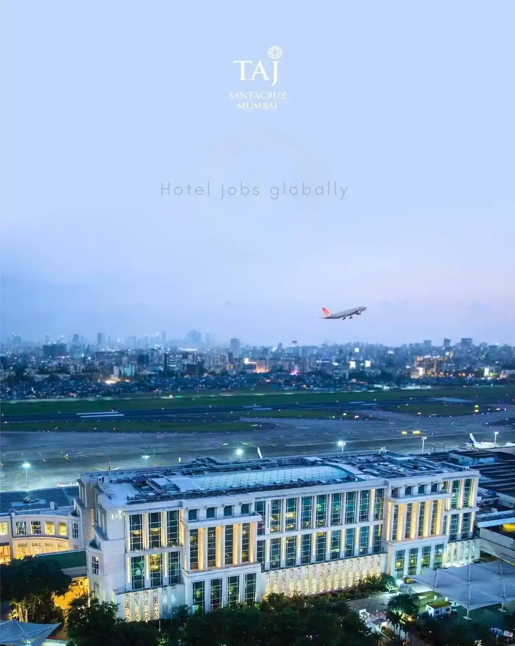 Image from HiringClue - Hospitality Jobs: Taj Santacruz Mumbai Is Hiring !!! • Banquet Associates • Restauran...