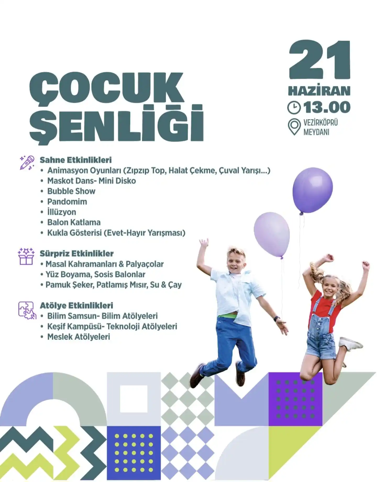 Image from Vezirköprü İlçe Milli Eğitim Müdürlüğü: *🎉 Tatile Şenlikle Merhaba Diyoruz! 🥳*  Karneler alınıyor, yaz tatil...