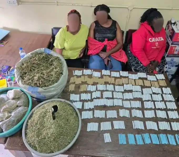 Image from Uzalendo News ✅: Three Arrested as Police Seize 810 Rolls of Bhang in Kasarani Raid htt...