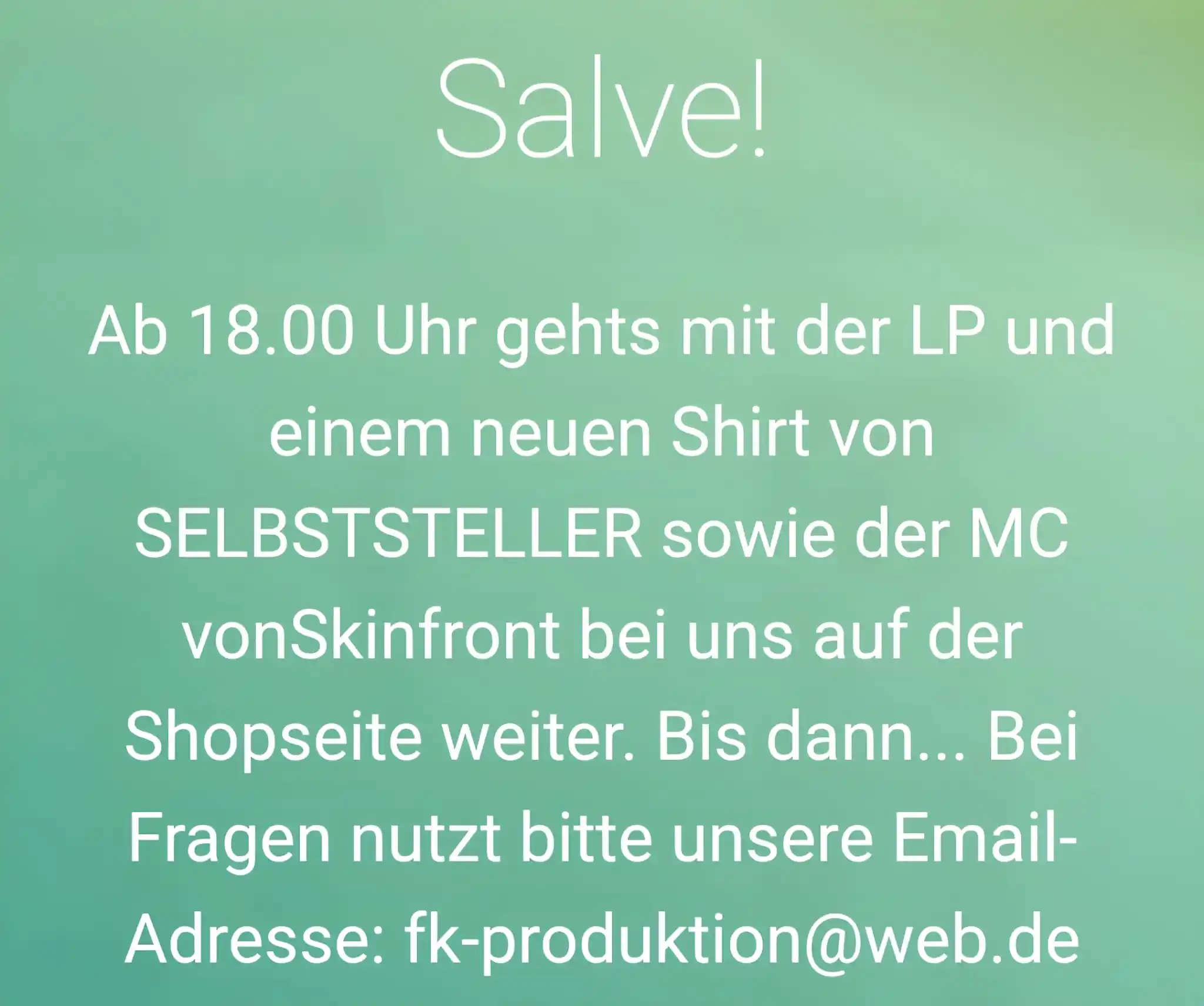 FK- PRODUKTION post