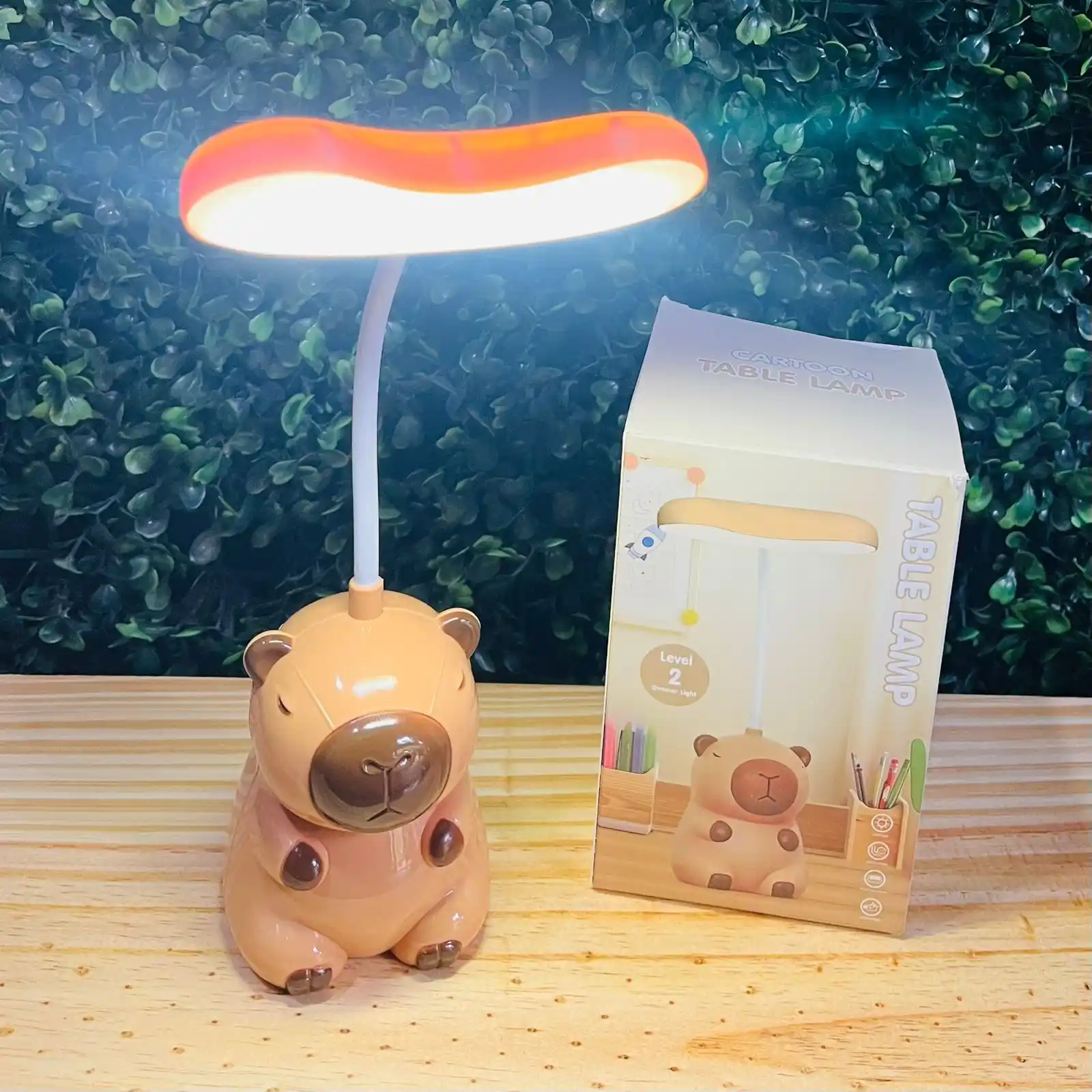 Image from NOVEDADES LA MOROCHA 🥰💗: Velador Capybara 🥰❤️ *$8.000*  2 niveles de luz - sacapuntas - recarg...