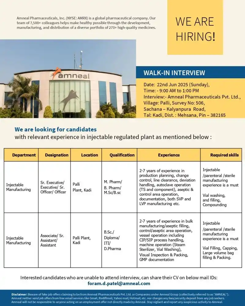 Image from Walk-In Interview Jobs & Careers: <a class="text-blue-500 hover:underline cursor-pointer" href="/hashtag...