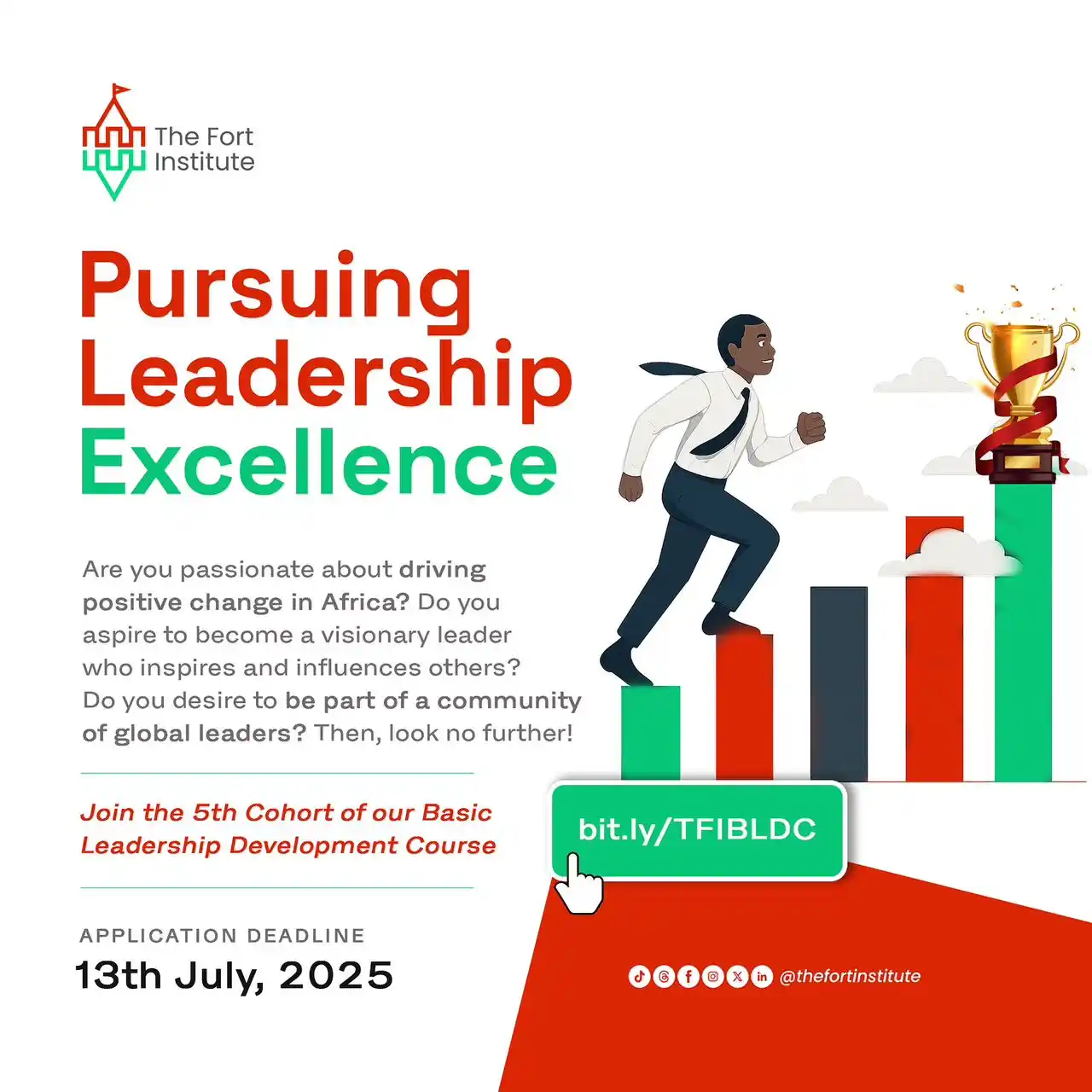 Image from The Bridgr: Applications are now open for the 5th Cohort of our Basic Leadership D...