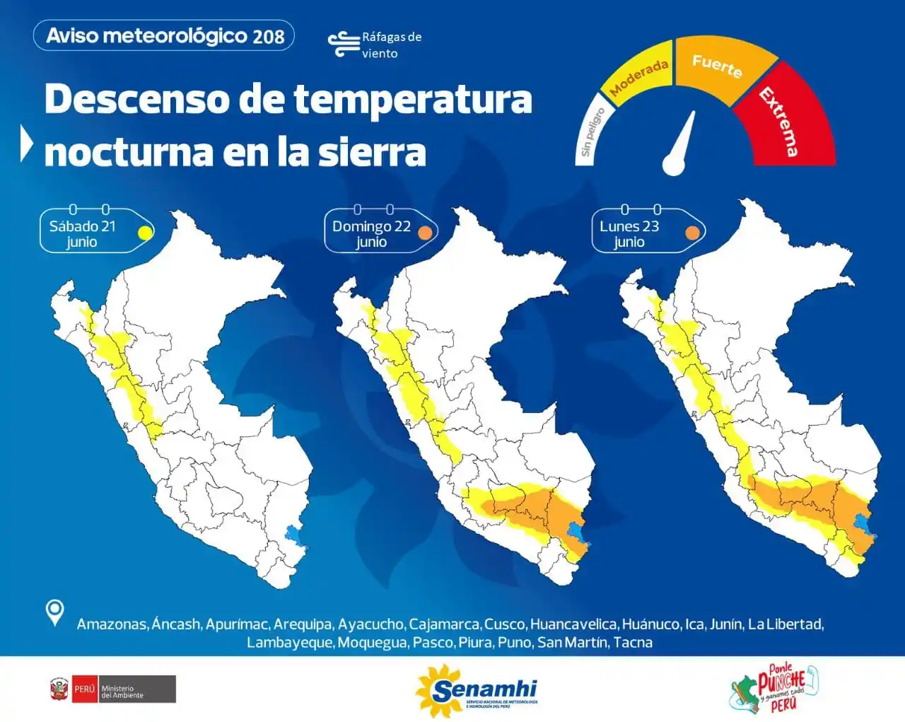 Image from Senamhi Perú: 📢<a class="text-blue-500 hover:underline cursor-pointer" href="/hasht...