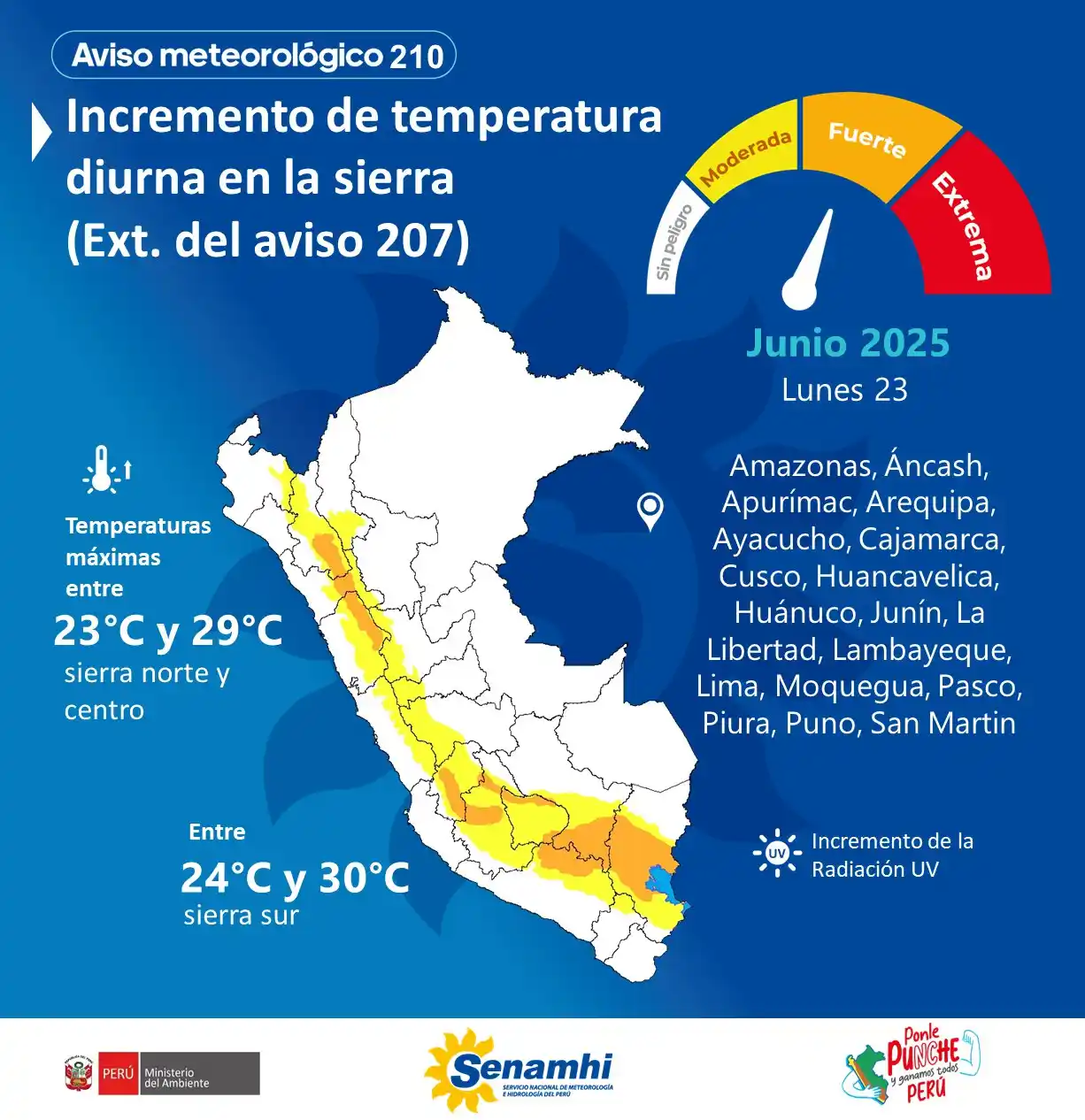 Image from Senamhi Perú: 📢<a class="text-blue-500 hover:underline cursor-pointer" href="/hasht...