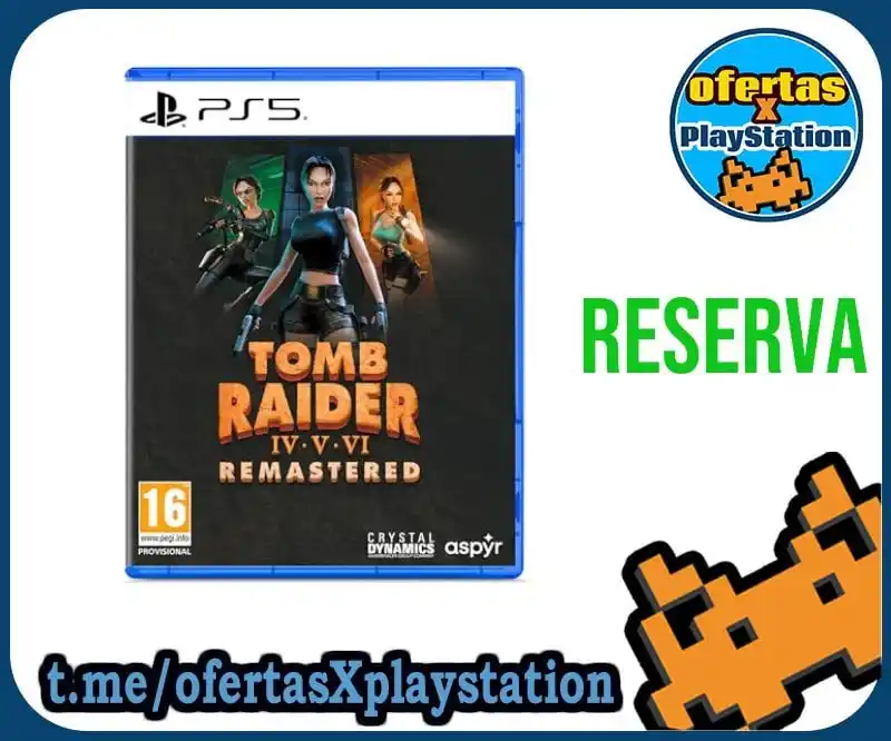 Image from ofertasXplaystation Videojuegos: ⭐️ BAJA EN RESERVA EN AMAZON Tomb Raider IV-VI Remastered Starring L...