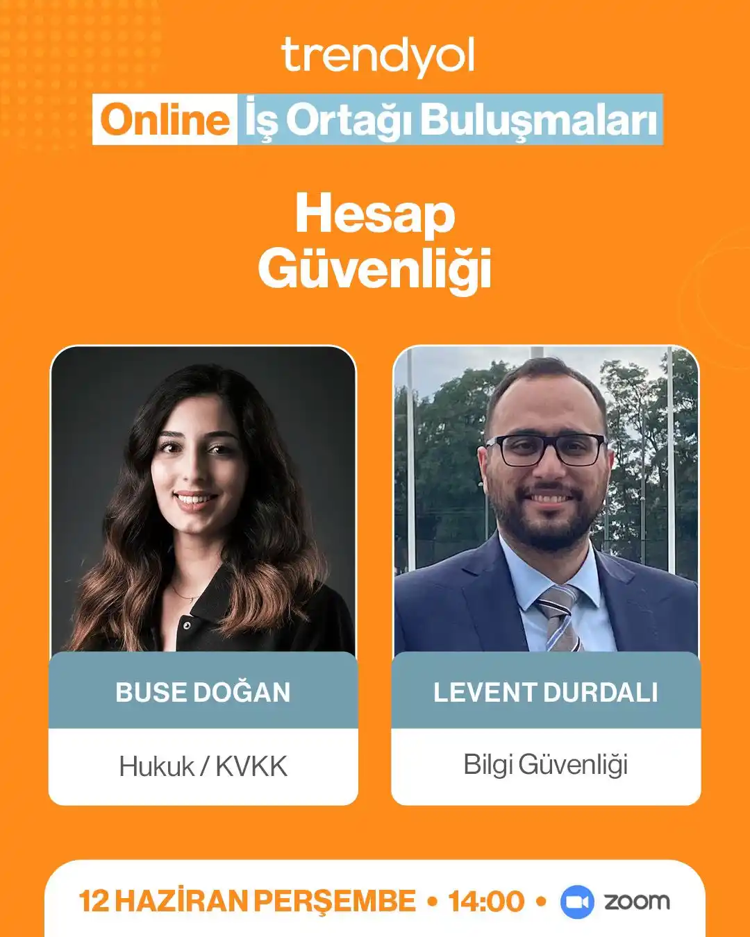 Image from Trendyol İş Ortağım: 📣 Bu hafta Trendyol Akademi’de Hukuk/KVKK ekibinden Buse Doğan ve Bil...