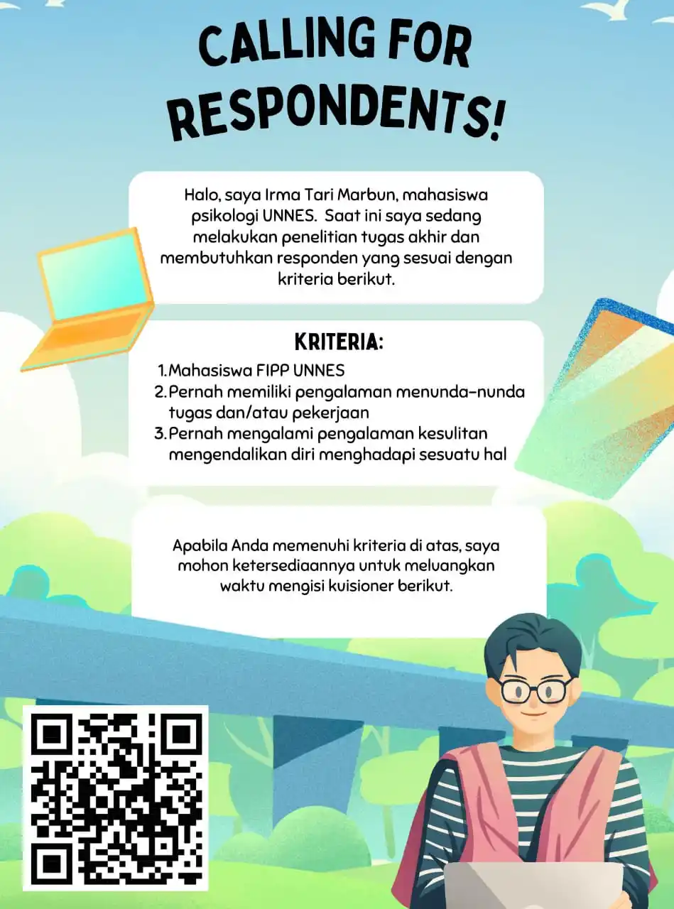 Image from DINIFESS 🐚: *[CALLING FOR RESPONDENTS]* Haloo, Perkenalkan saya Irma Tari Marbun, ...