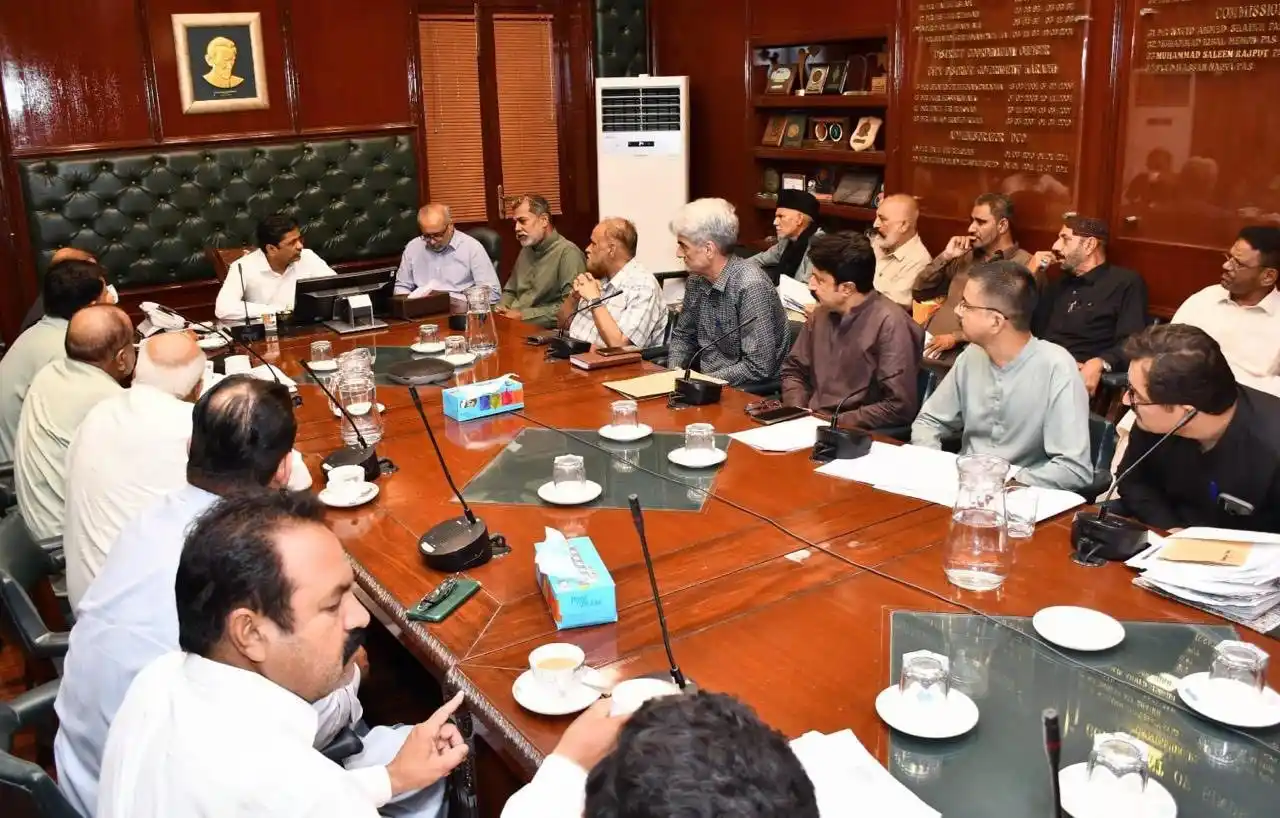 Image from Commissioner Karachi: Commissioner Karachi Chaired a meeting regarding Steel Town issues alo...