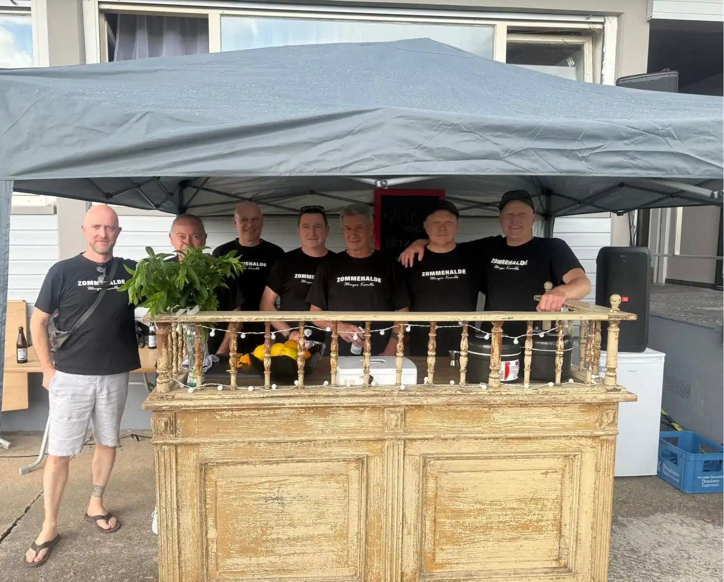 Image from SC Elchesheim-Illingen: Danke an die Illinger Kumbls🍹 Beim letzten Heimspiel der Saison sorg...