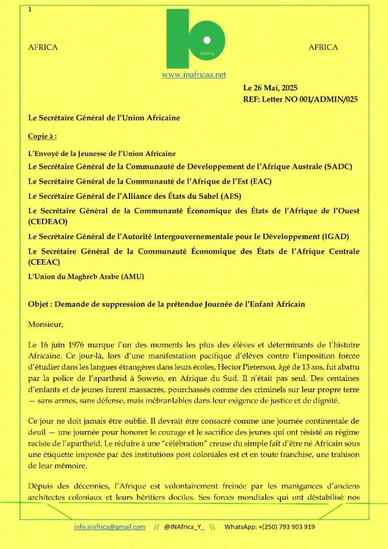 INAfrica - Youth Initiative&Discussions. post