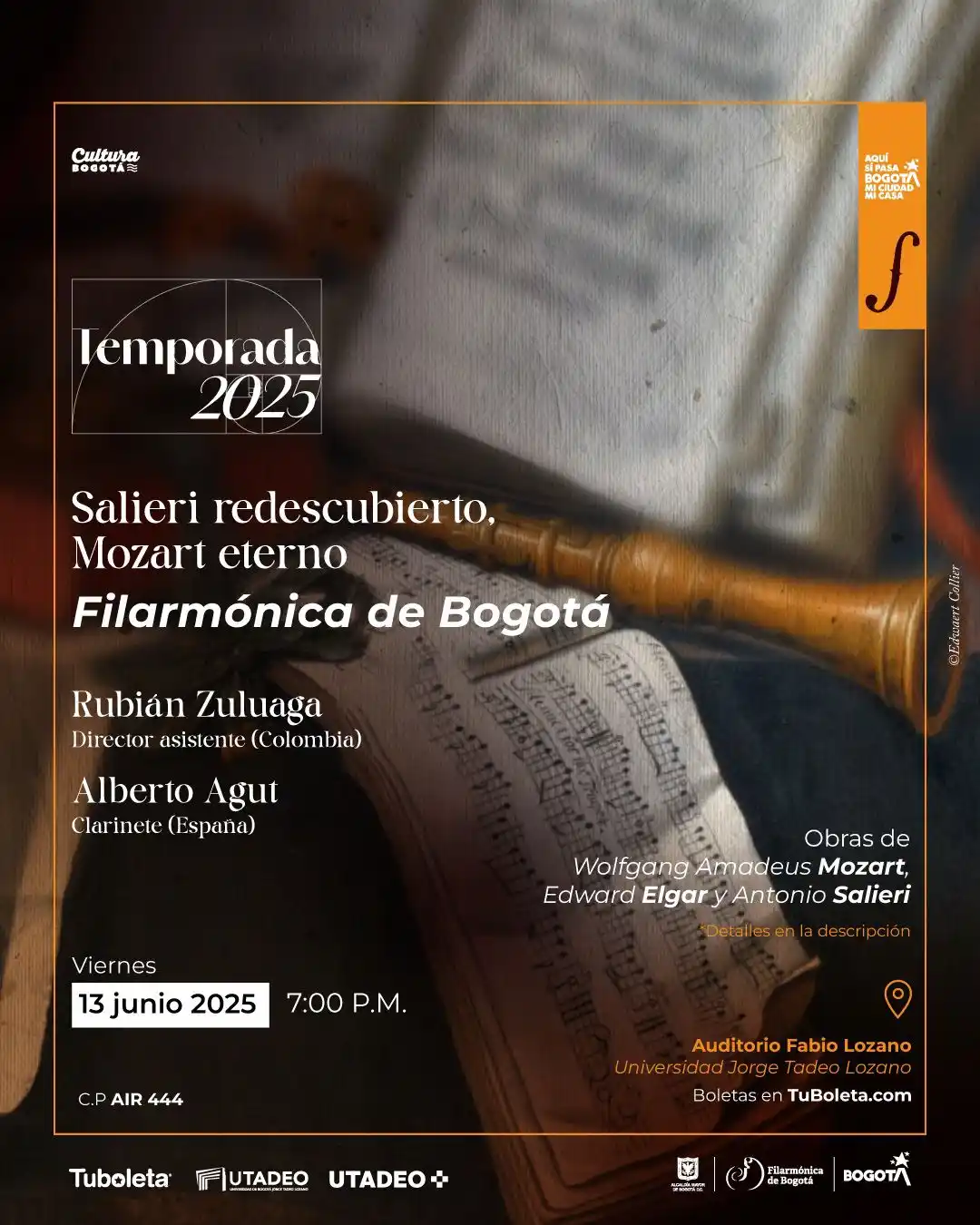 Filarmónica de Bogotá post