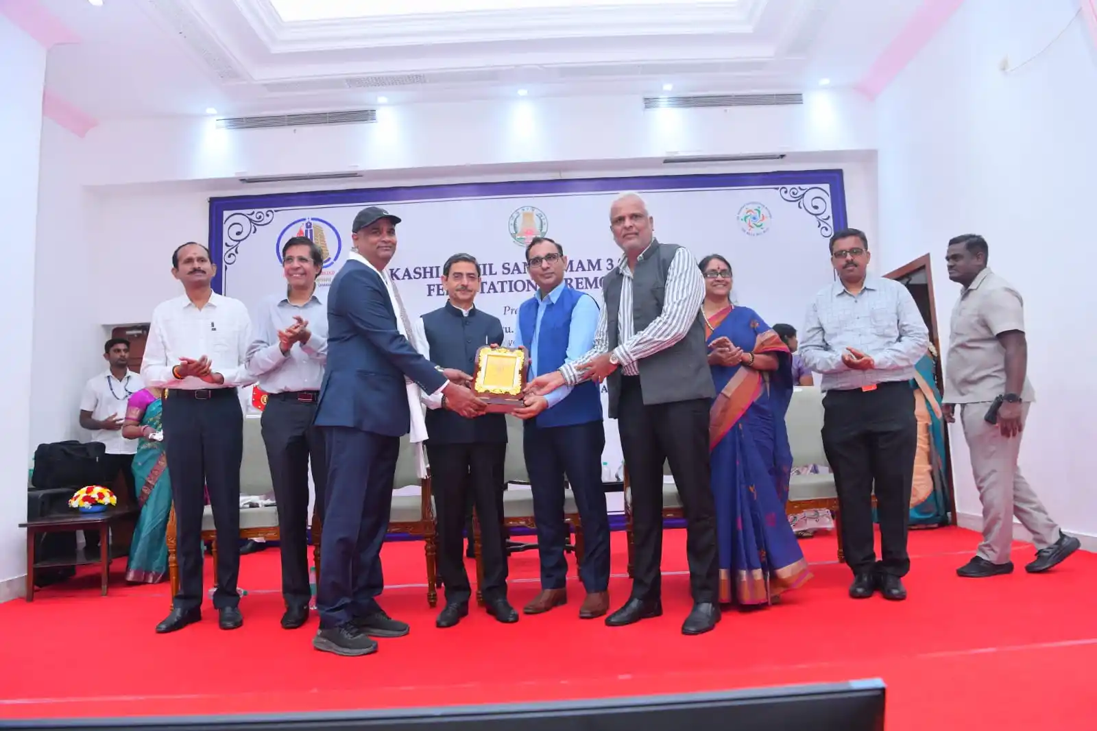 Image from IRCTC Official: Felicitation Ceremony for Kashi Tamil Sangamam 3.0 – 2025 was held at ...