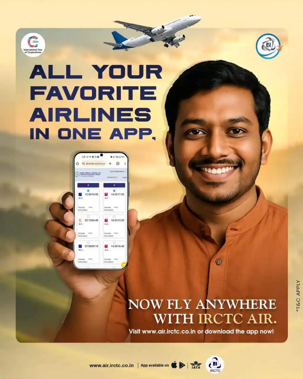 Image from IRCTC Official: From IndiGo to SpiceJet to Air India, book them all on IRCTC Air. Avai...