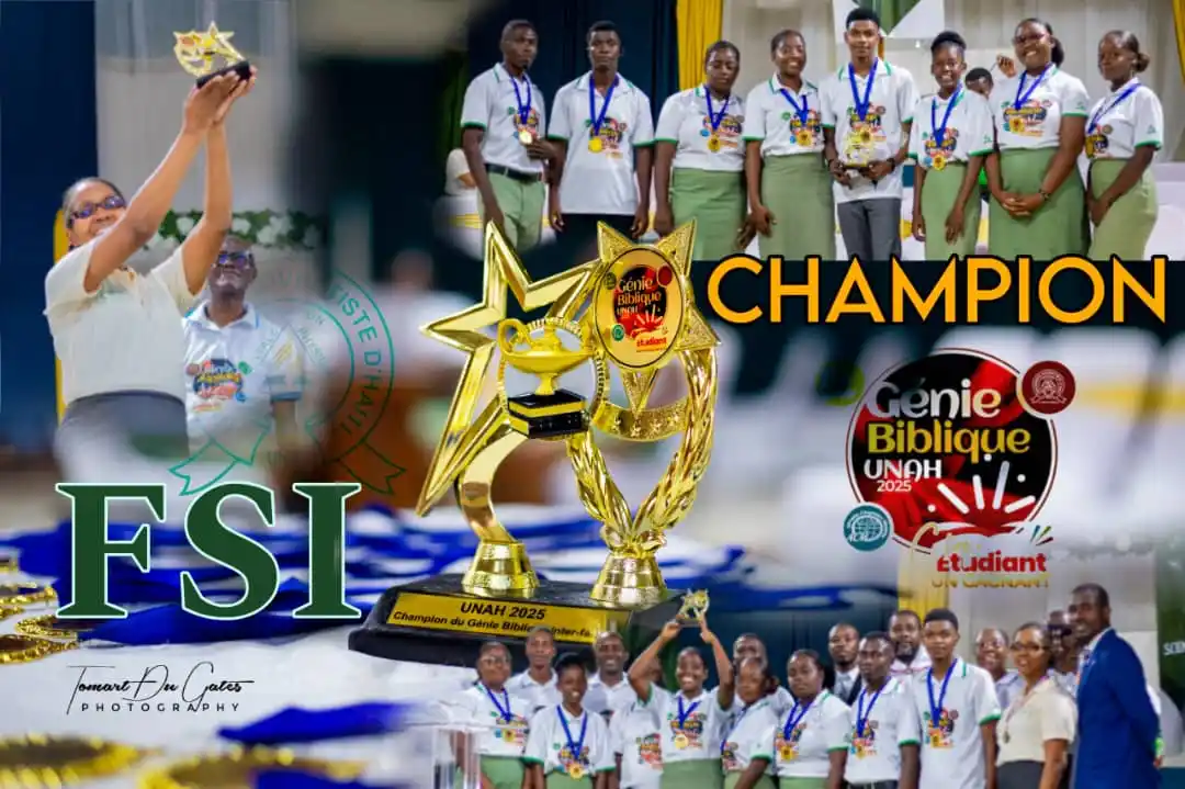 Image from Presse Écrite & Publications (PEP) CMAH: *Génie Biblique inter-facultés de l'UNAH: la FSI sacrée championne* *...
