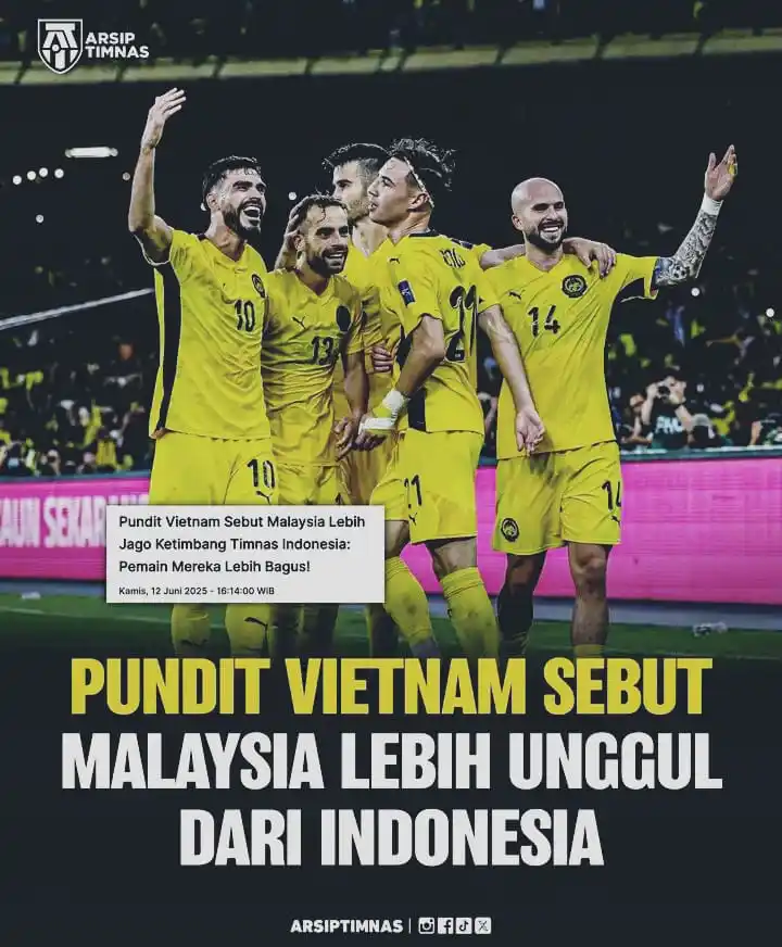 Image from ๐๐ข๐ฆ๐ง๐๐ฌ๐๐ฉ๐๐๐ญ๐: Kekalahan telak yang dialami Timnas Vietnam dari Malaysia di ajang Kua...