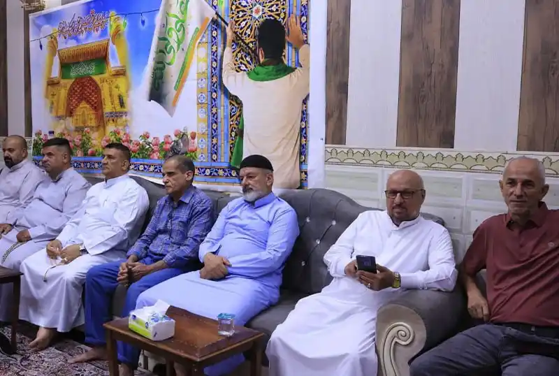 Image from AlShiraziAr: 🔹 *مكتب سماحة المرجع الشيرازي دام ظله في البصرة يحتفل بعيد الغدير* ب...