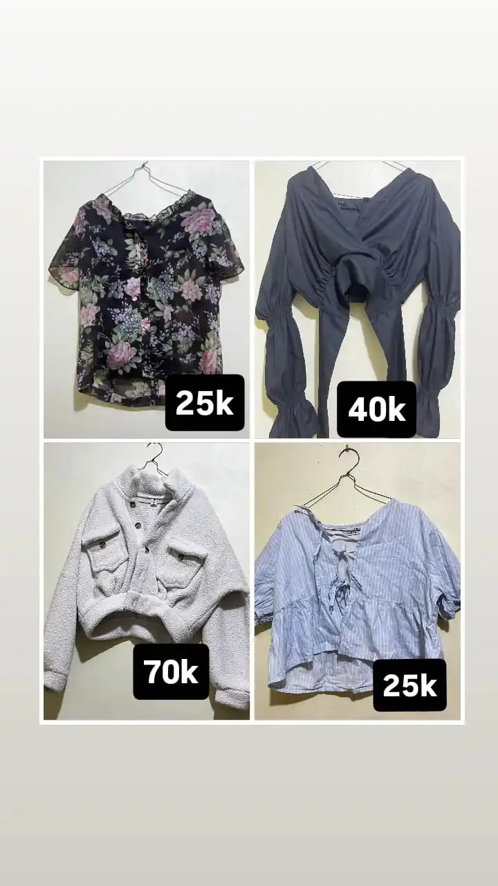 Image from DINIFESS 🐚: *PAID PROMOTE‼️* Preloved baju kondisi normal dan bagus, beberapa mas...