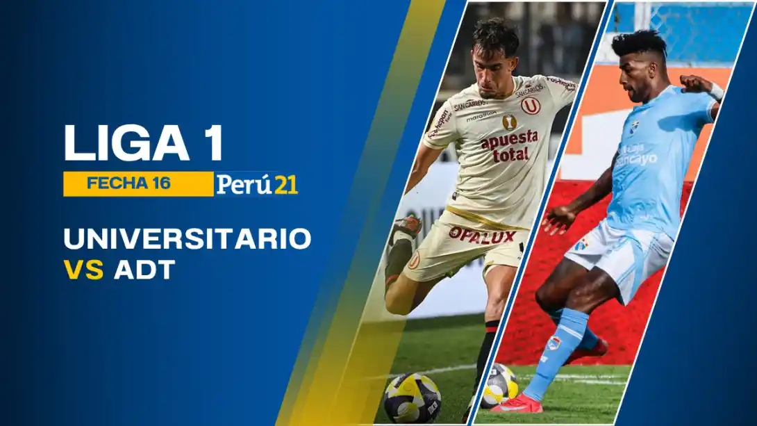 Image from Perú21 : ¡POR LA PUNTA DEL APERTURA!  *⚽️ Universitario vs ADT: Hora, canal y a...