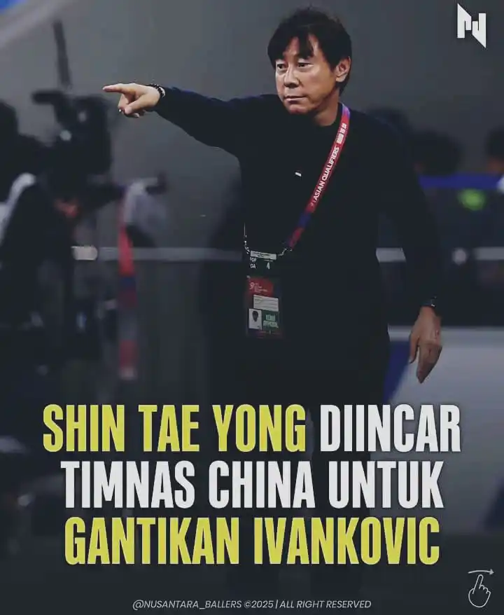 Image from ๐๐ข๐ฆ๐ง๐๐ฌ๐๐ฉ๐๐๐ญ๐: Setelah gagal lolos ke Piala Dunia 2026, Federasi Sepakbola China (CFA...
