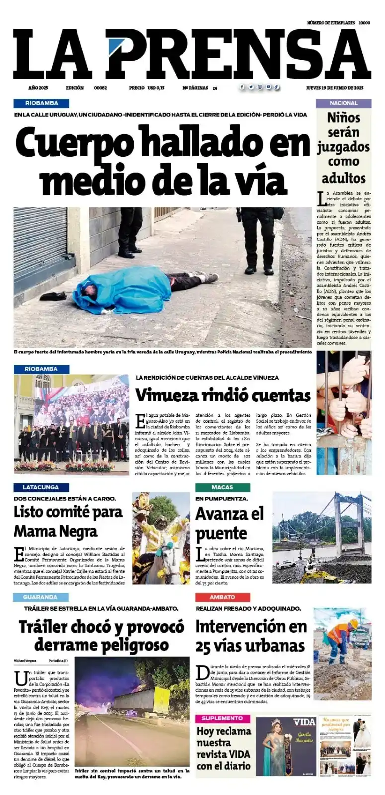 Image from La Prensa Ecuador: 🗞<a class="text-blue-500 hover:underline cursor-pointer" href="/hasht...