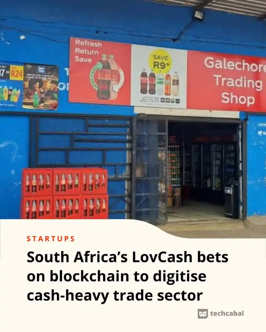 Image from TechCabal: South Africa’s informal trade sector is getting a digital upgrade with...